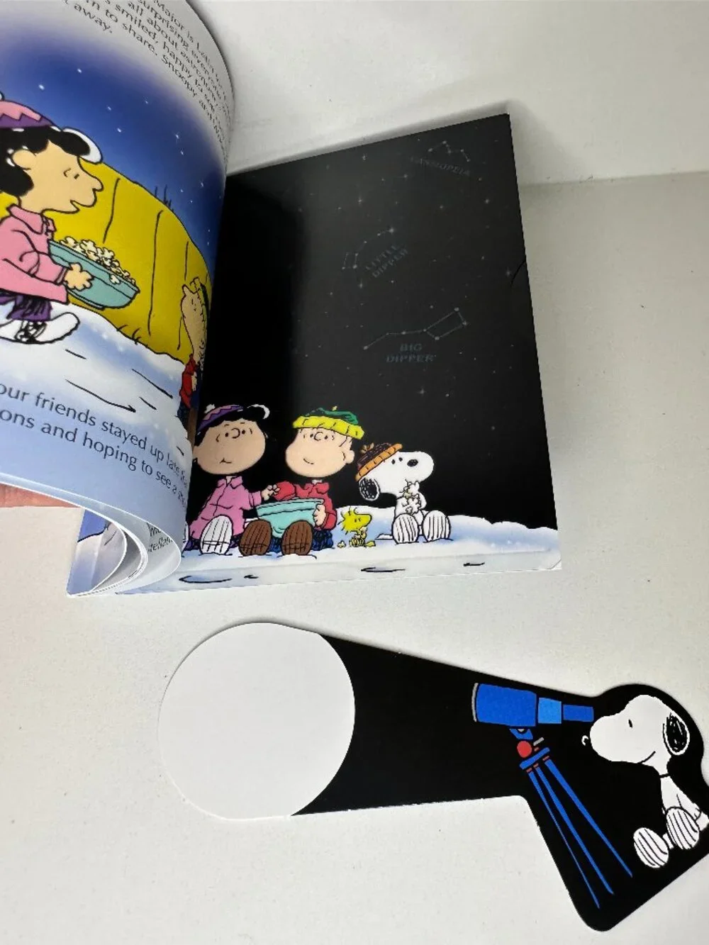 McDonald’s Happy Meal Snoopy Mini Book – Constellation Quest NASA Peanuts